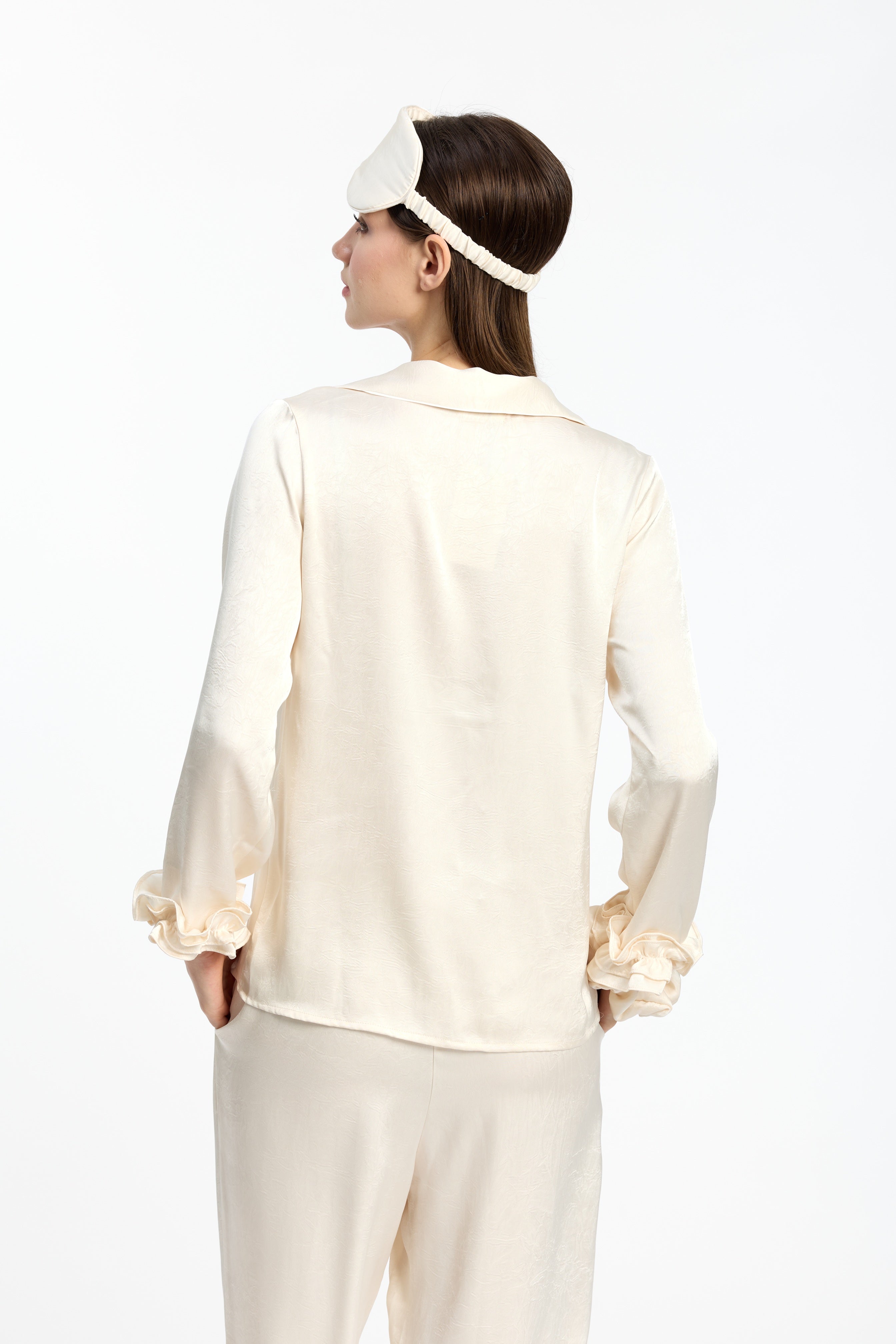 Luxury Textured Silky Pyjama Set
