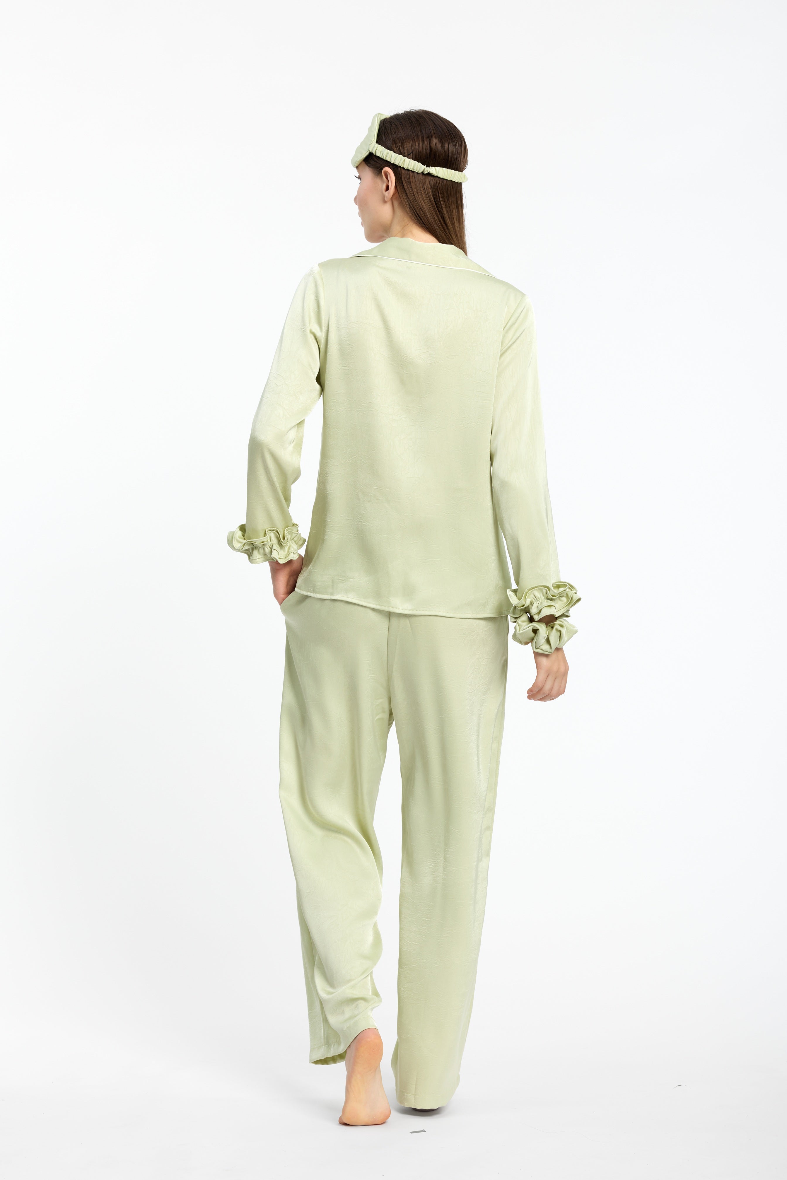 Luxury Textured Silky Pyjama Set