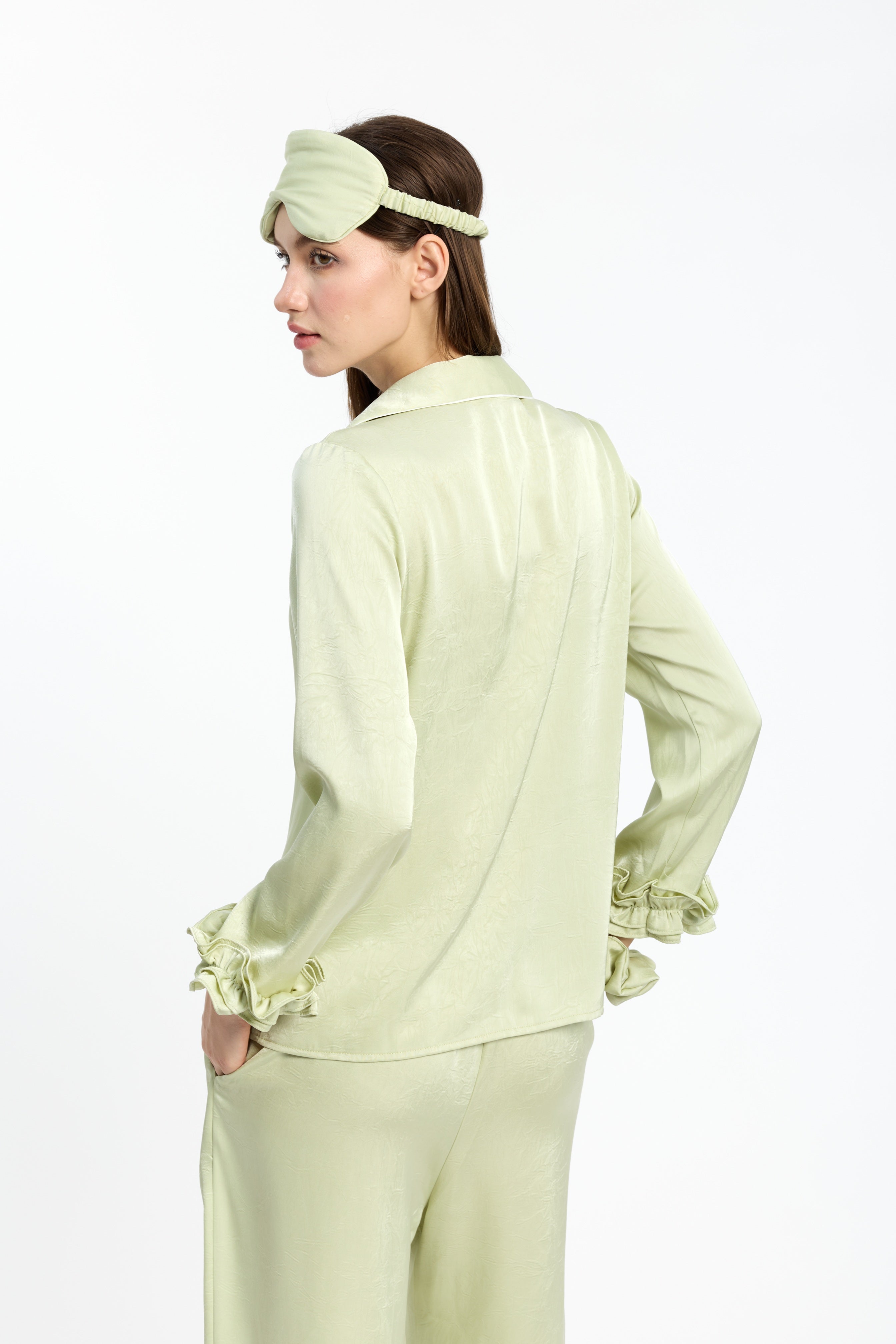 Luxury Textured Silky Pyjama Set
