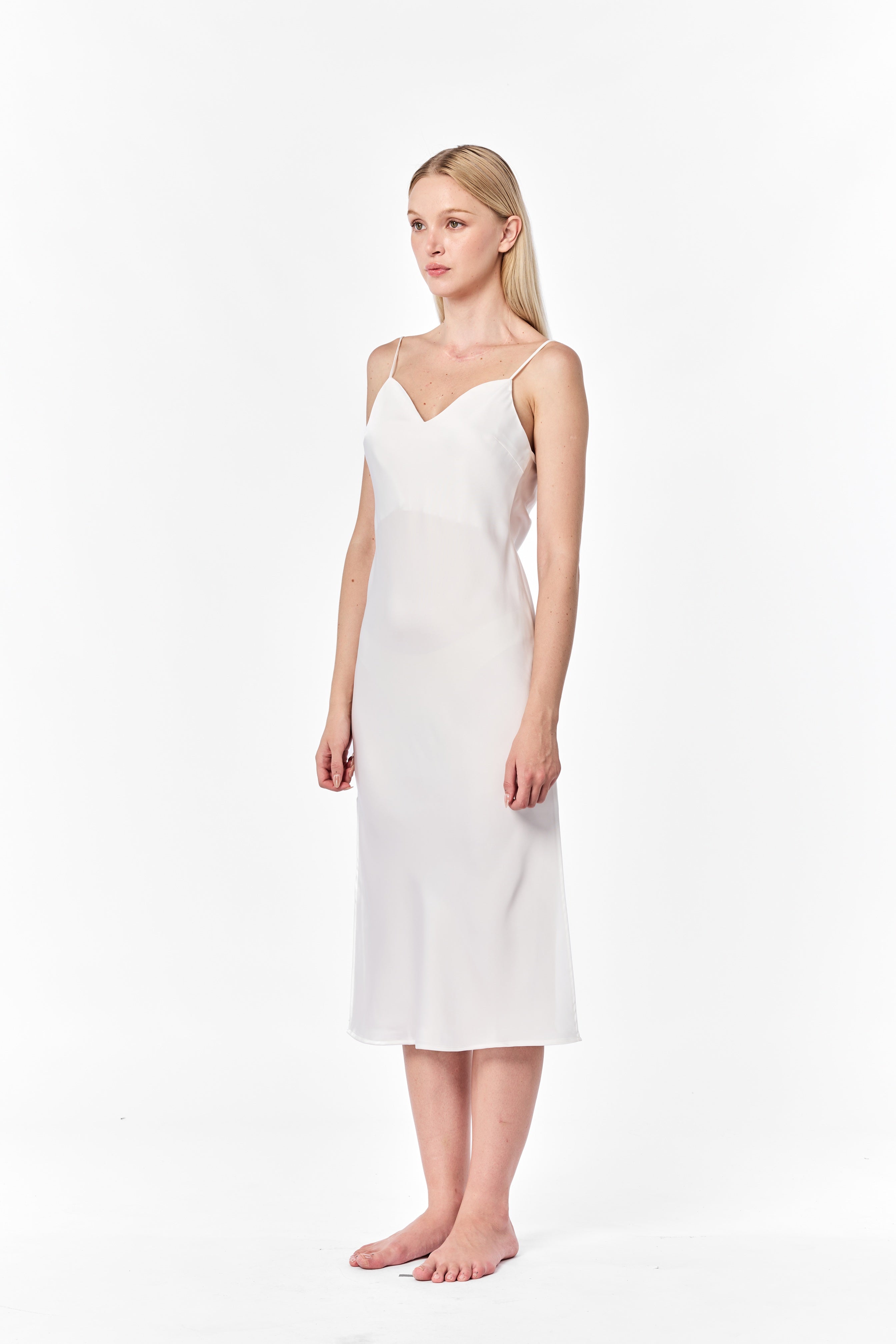 Premium Silky Slip Dress